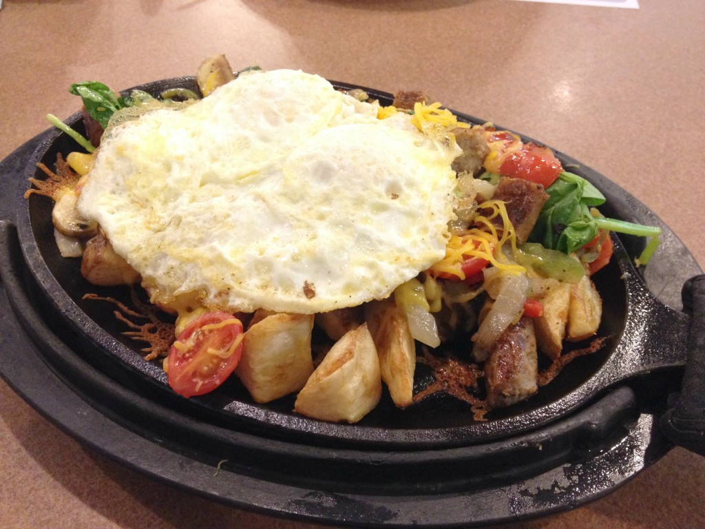 ultimate skillet from dennys