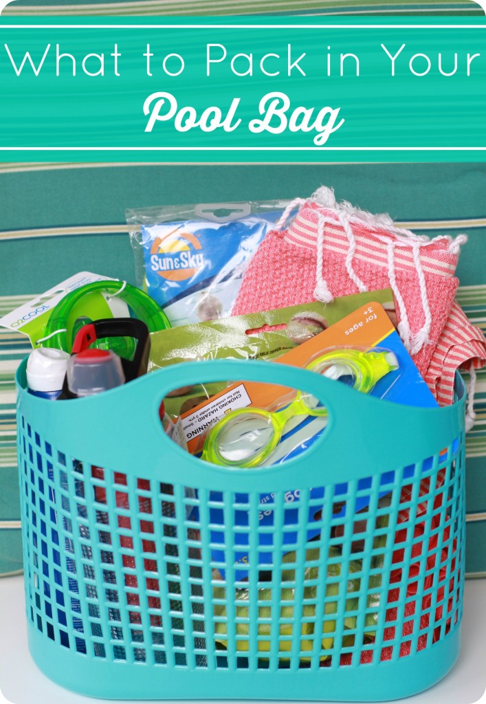 what to pack in your pool bag