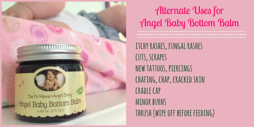 alternate uses for angel baby bottom balm