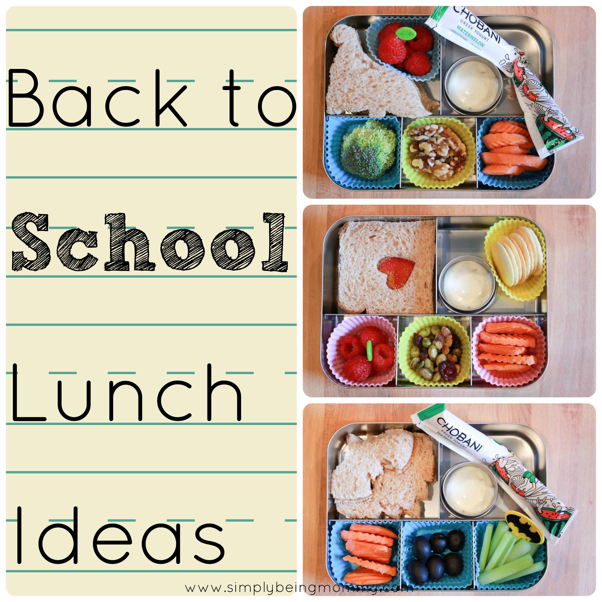 Back to School Lunch Ideas Simply Being Mommy