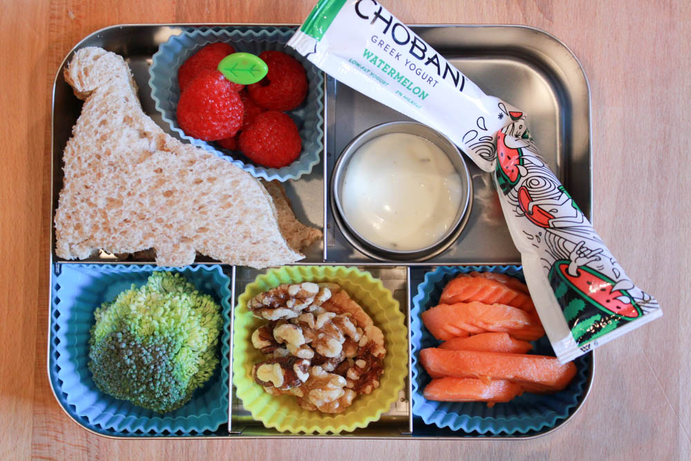 a back to school lunch idea featuring healthier options
