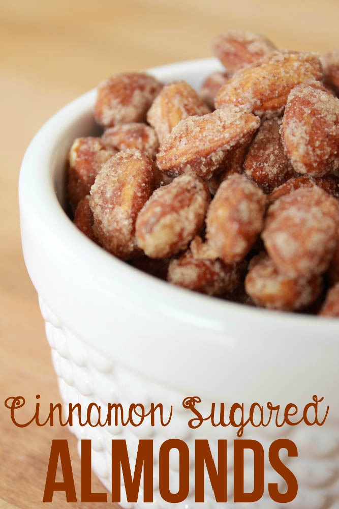 Cinnamon Sugared Almonds recipe