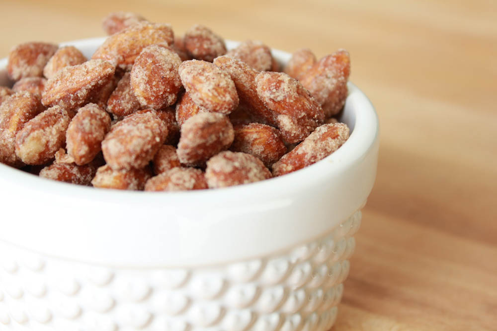 Cinnamon Sugared Almonds recipe