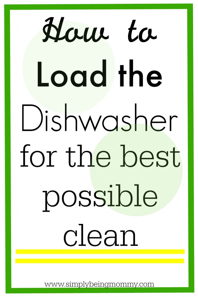 Learn how to load the dishwasher to ensure you are getting the best possible clean each and every time you run the dishwasher.