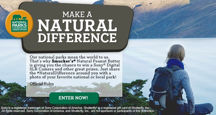 make a natural difference photo promotion