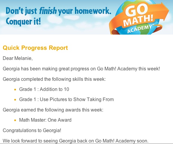 review of go math academy online math learning program