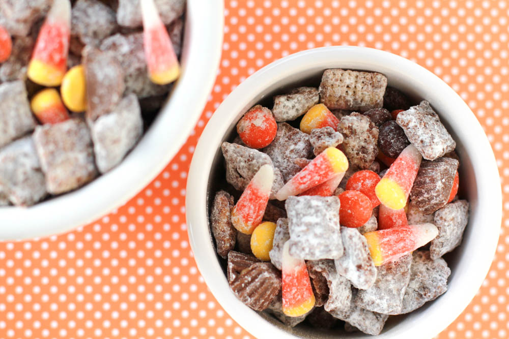 halloween muddy buddy mix recipe