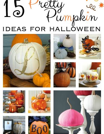 15 pretty pumpkin ideas for halloween