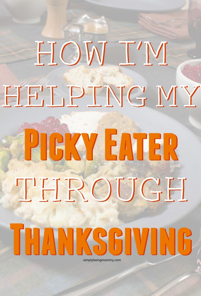 how im helping my picky eater through thanksgiving
