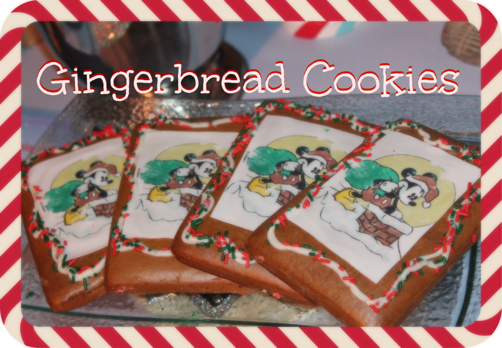 Disneyland Gingerbread Cookies Recipe