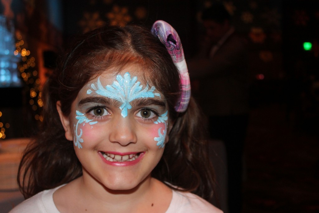 Face painting at the disneyland resort