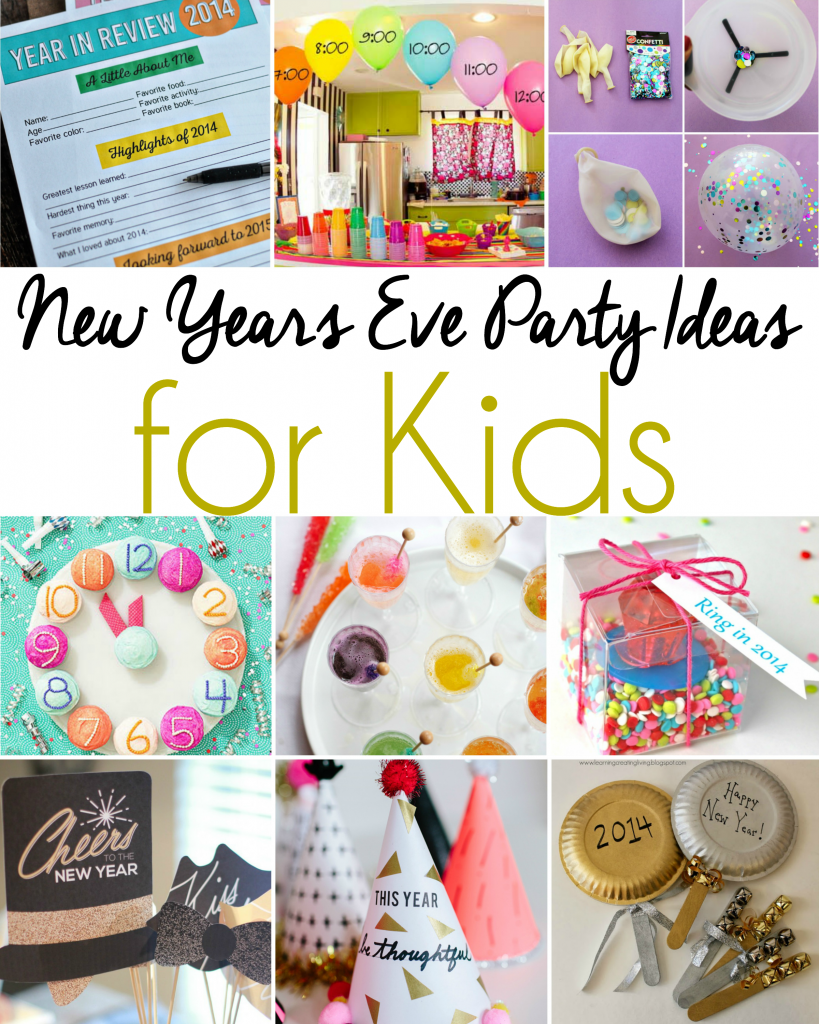 New Years Eve Party Ideas for Kids