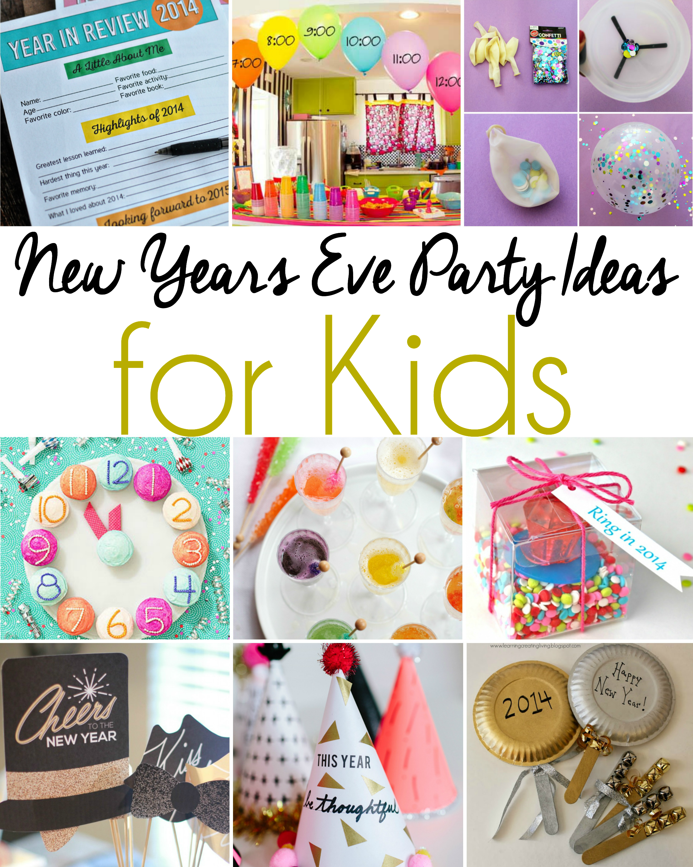 New Years Eve Party Ideas for Kids | Simply Being Mommy