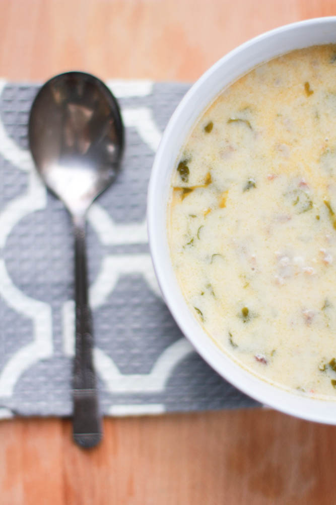 Homemade Zuppa Toscana Soup from Olive Garden