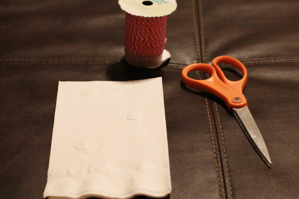 Paper Napkin Flower Tutorial