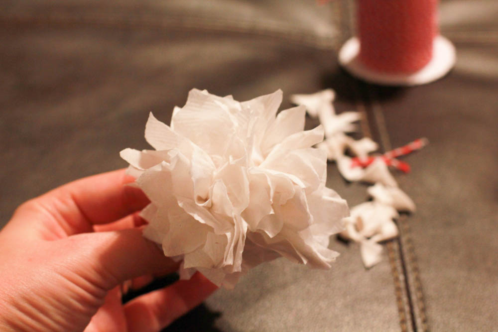 Paper Napkin Flower Tutorial