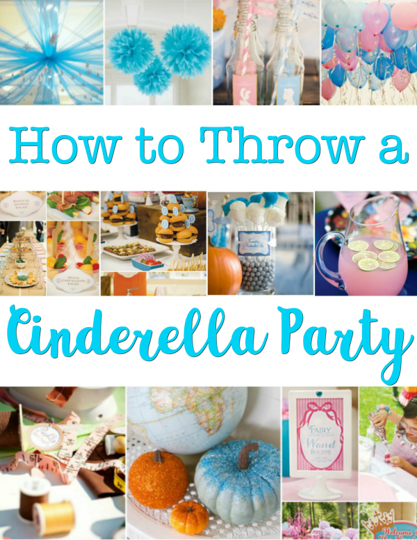 Have a little girl that wants a Cinderlla Party? This is a great list for everything you need to know for how to throw a Cinderella Party.
