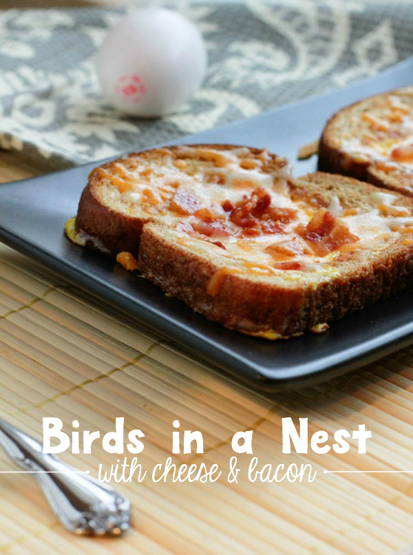 This Birds in a Nest recipe is a fun twist to a traditional breakfast.