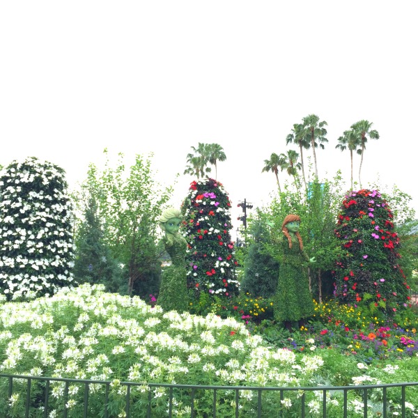 Visit the EPCOT International Flower & Garden Festival until May 17th.