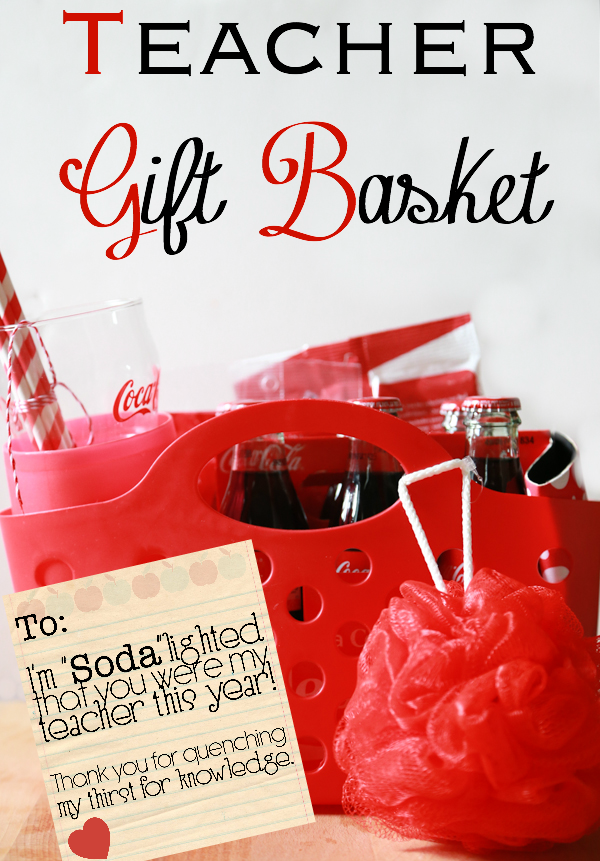 Honor your child's teacher by giving them a thoughtful gift they'll love. This Coca-Cola gift basket for teachers features all things red and is a great way to show your appreciation.