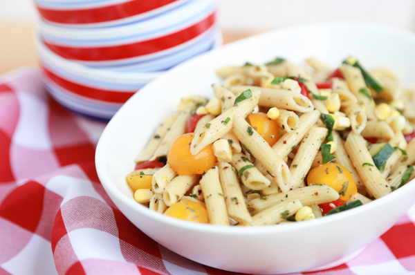 Corn and Pasta Salad recipe