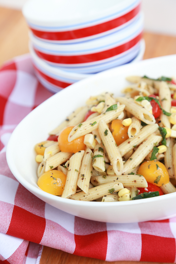 Fresh Corn and Pasta Salad recipe