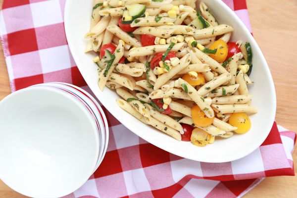 Fresh Corn and Pasta Salad recipe