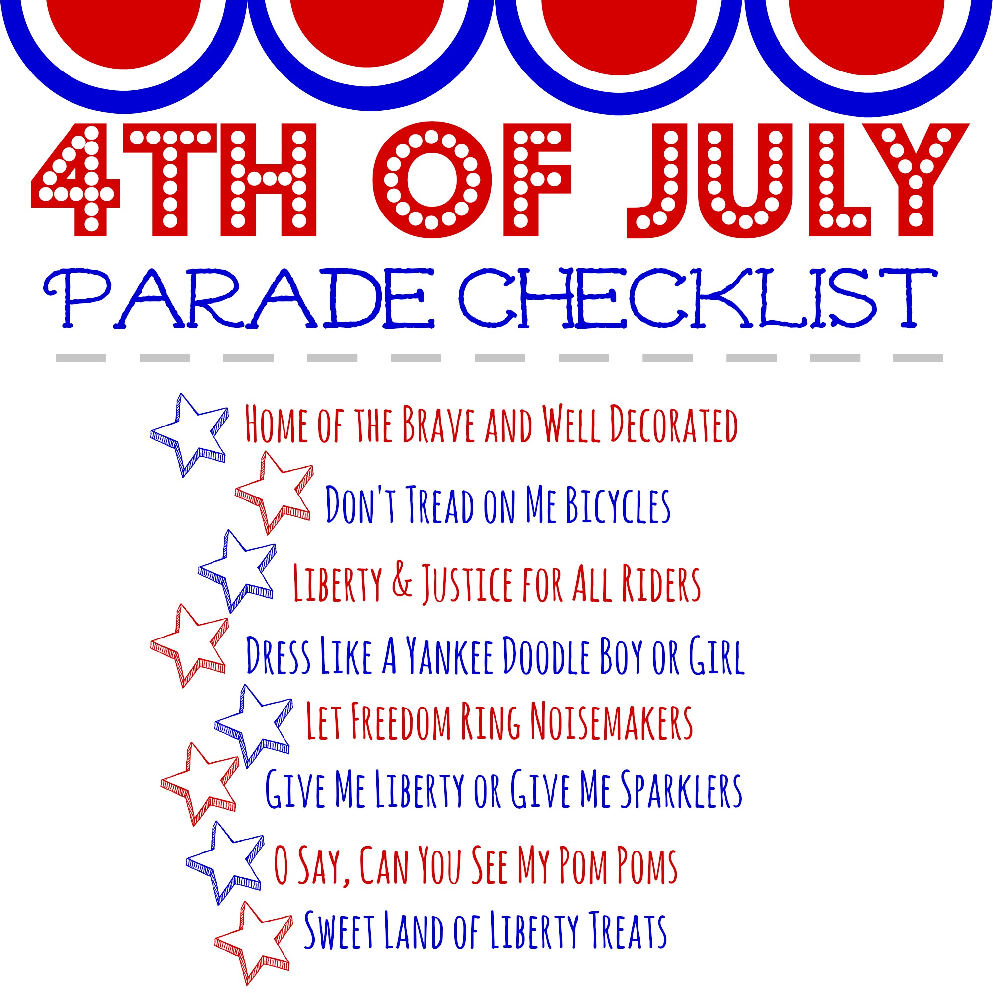 The 4th of July is a holiday that deserves celebration. Live in a neighborhood? Want to throw a parade? Here are some tips for how to host a 4th of July parade!