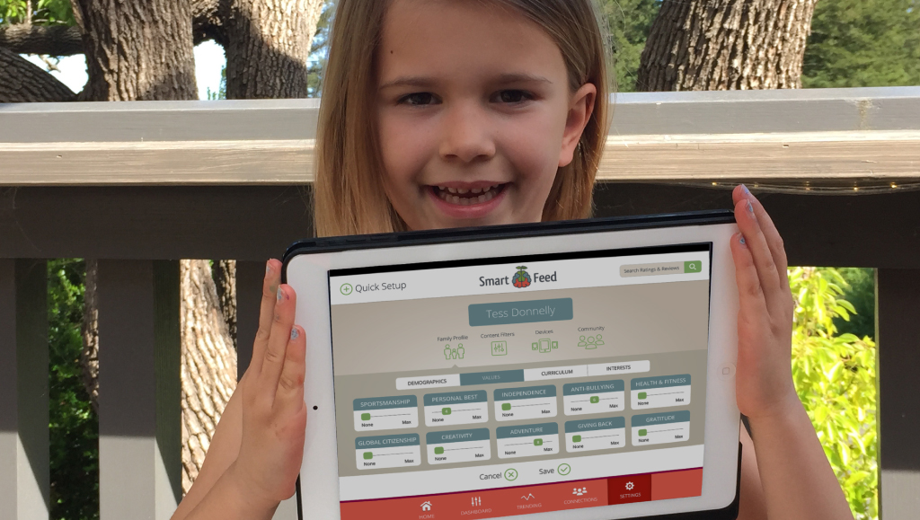 Need a way to see what your children are doing on their electronic devices? Consider backing the SmartFeed Kickstarter Campaign and gaining access to a way to personalize your child's activity while on their tablets.