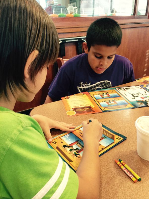 Looking for cheaper ways to eat out with your family. Kids Eat Free at Denny's every Tuesday!