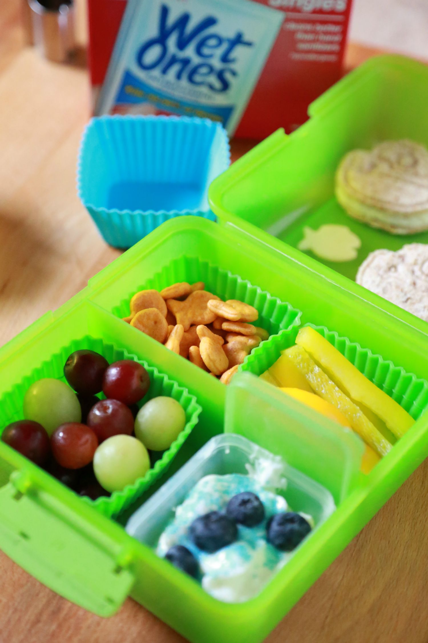 I'm so excited to show you how to create a fun Goldfish Bento Lunch for your child.