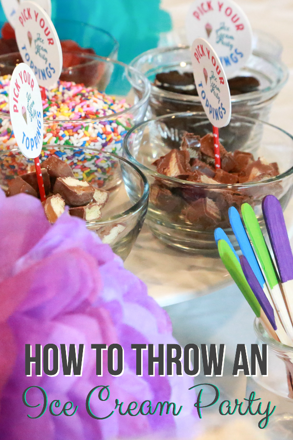 Learn how to throw an ice cream party with these fun tips and printables.