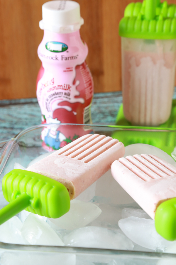 Cool down this summer with these refreshing Tropical Fruit Smoothie Pops.