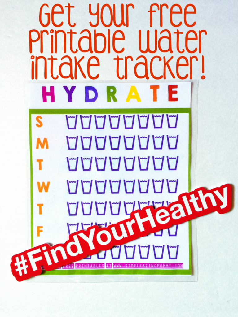 Fluid Intake Chart Printable