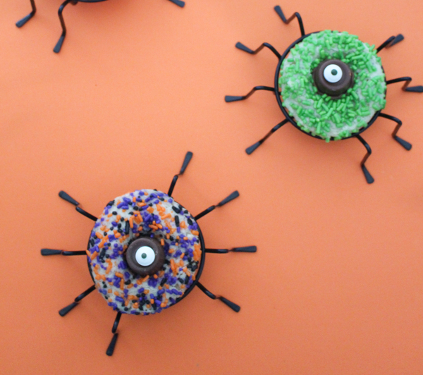 spider cookies for halloween