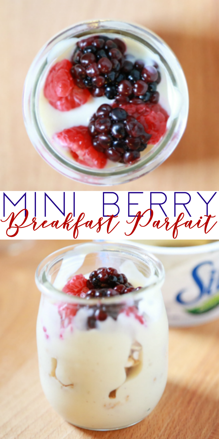 Mini Berry Breakfast Parfait | Simply Being Mommy