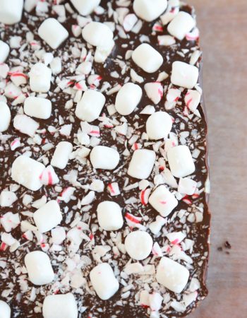 Get in the holiday spirit with this Mint Chocolate Pudding Fudge.