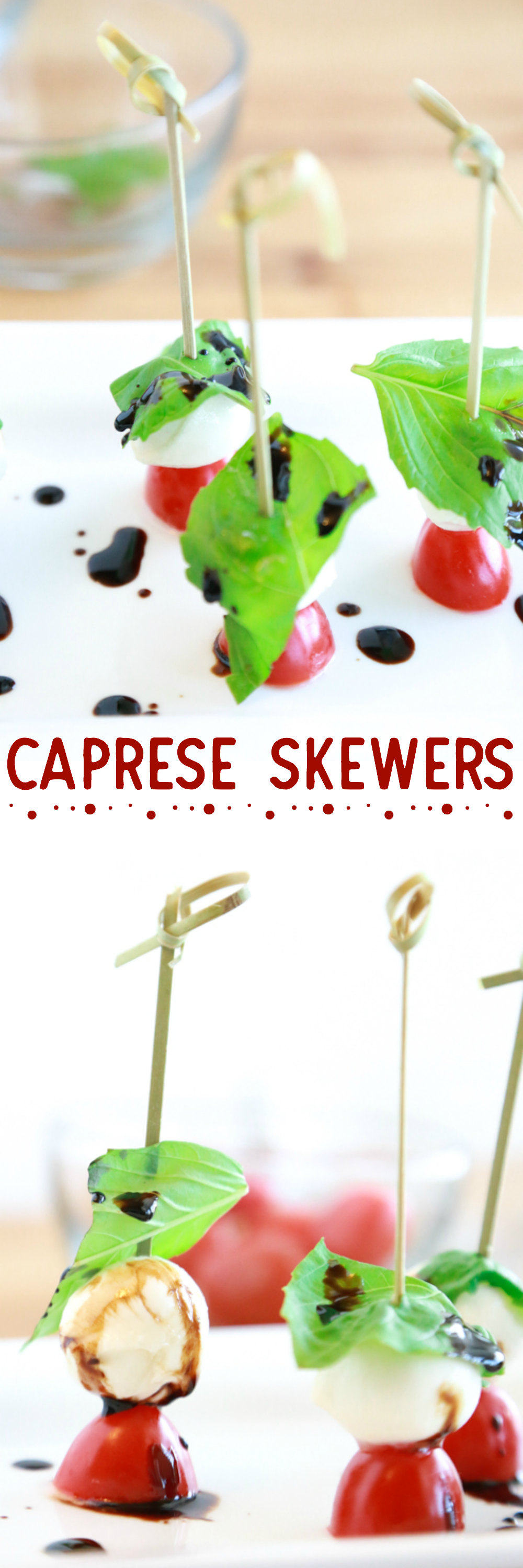 Having a party? Need a quick appetizer idea? Homegating while watching the game? These Mini Caprese Skewers are perfect for any occasion.