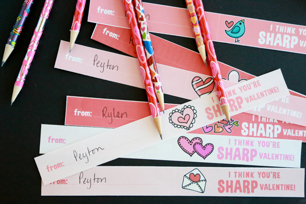 This Valentine's Day, don't send candy to school with your child. Send a I Think You're Sharp Pencil Valentine for your child's classmates.