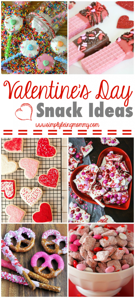 Surprise your loved ones this Valentine's Day with treats galore. Here are 20 wonderful Valentine's Day snack ideas found around the web.