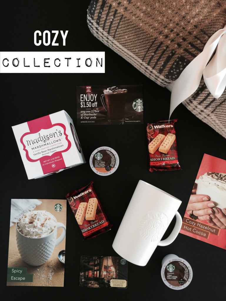 I recently got my hands on the Starbucks Cozy Collection and got my first taste of the new Starbucks Hot Cocoa K-Cup pods.