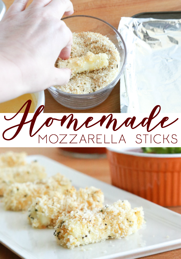 Are mozzarella sticks one your favorite appetizers. Learn how to make homemade mozzarella sticks and have them anytime you want!