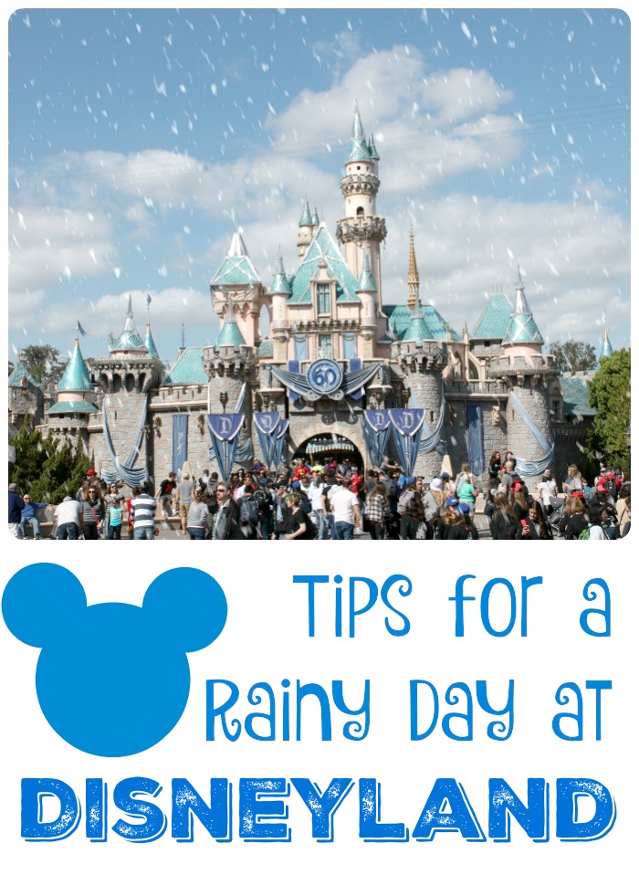 tips for a rainy day at disneyland