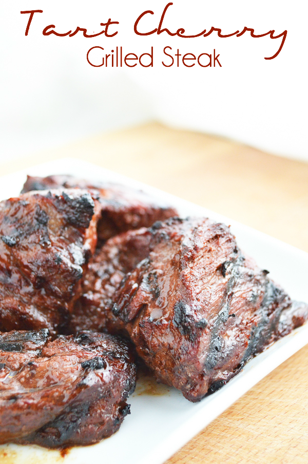 Tart Cherry Grilled Steak