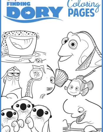 Coloring pages are all the rage these days. Click here to print your own free Finding Dory Coloring Pages.