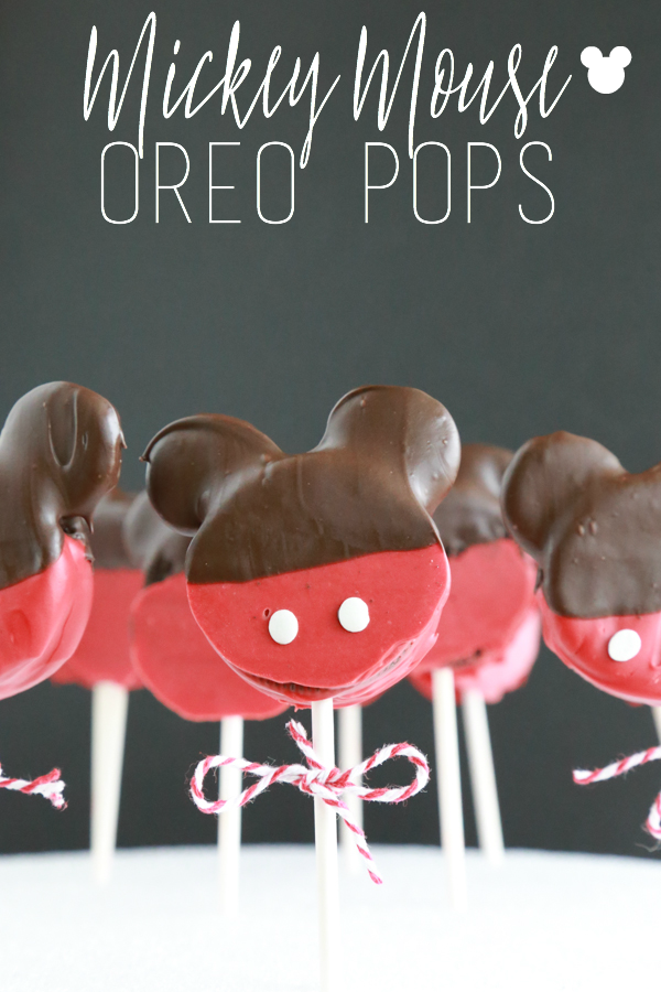 Do your kids love the magical mouse that makes dreams come true? If so, then they're sure to love these Mickey Mouse Oreo Pops!