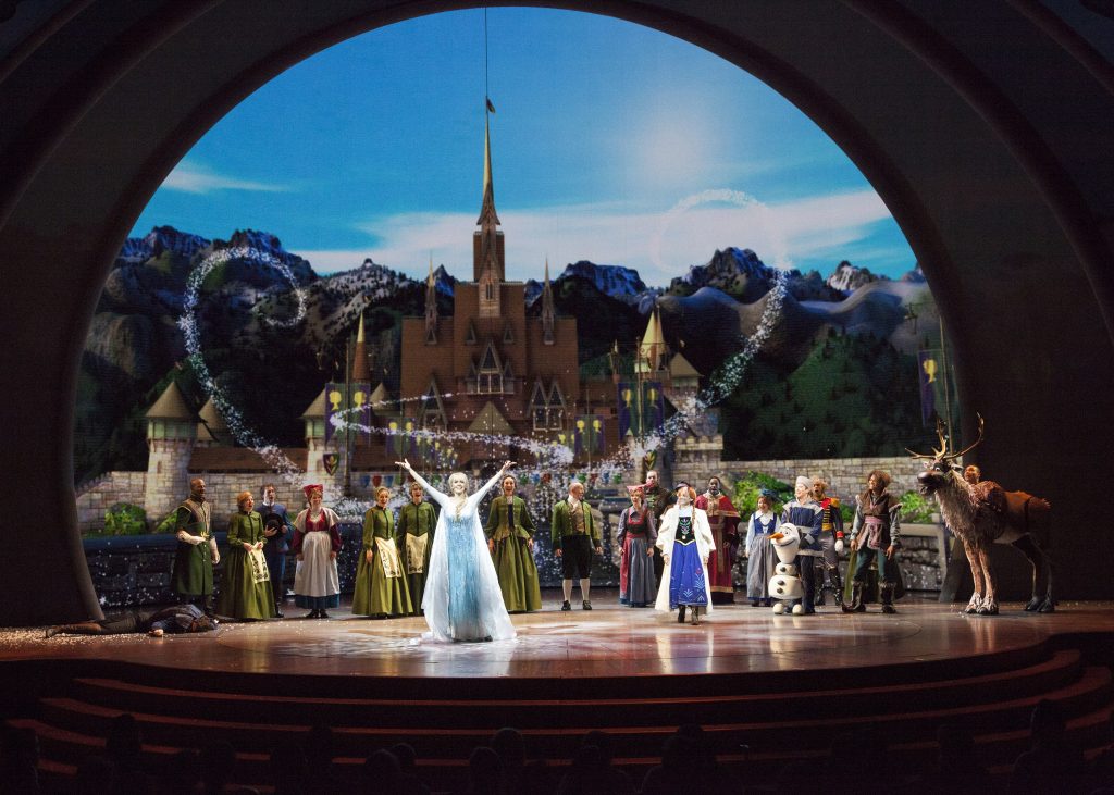 Frozen - Live at the Hyperion is now showing up to three times at a day. Make sure to experience it when visiting Disney's California Adventure Theme Park.