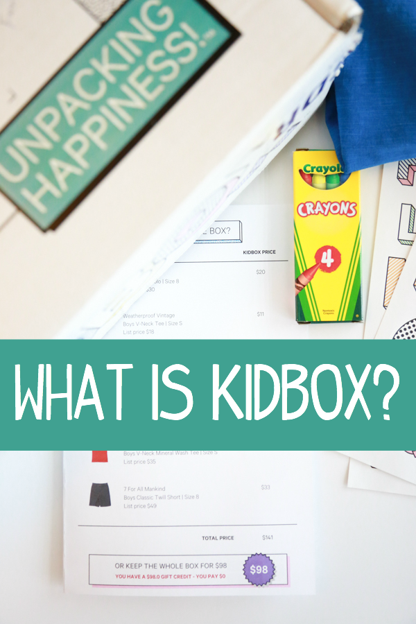 Take the hassle of shopping with children with Kidbox. The first style box service for kids.