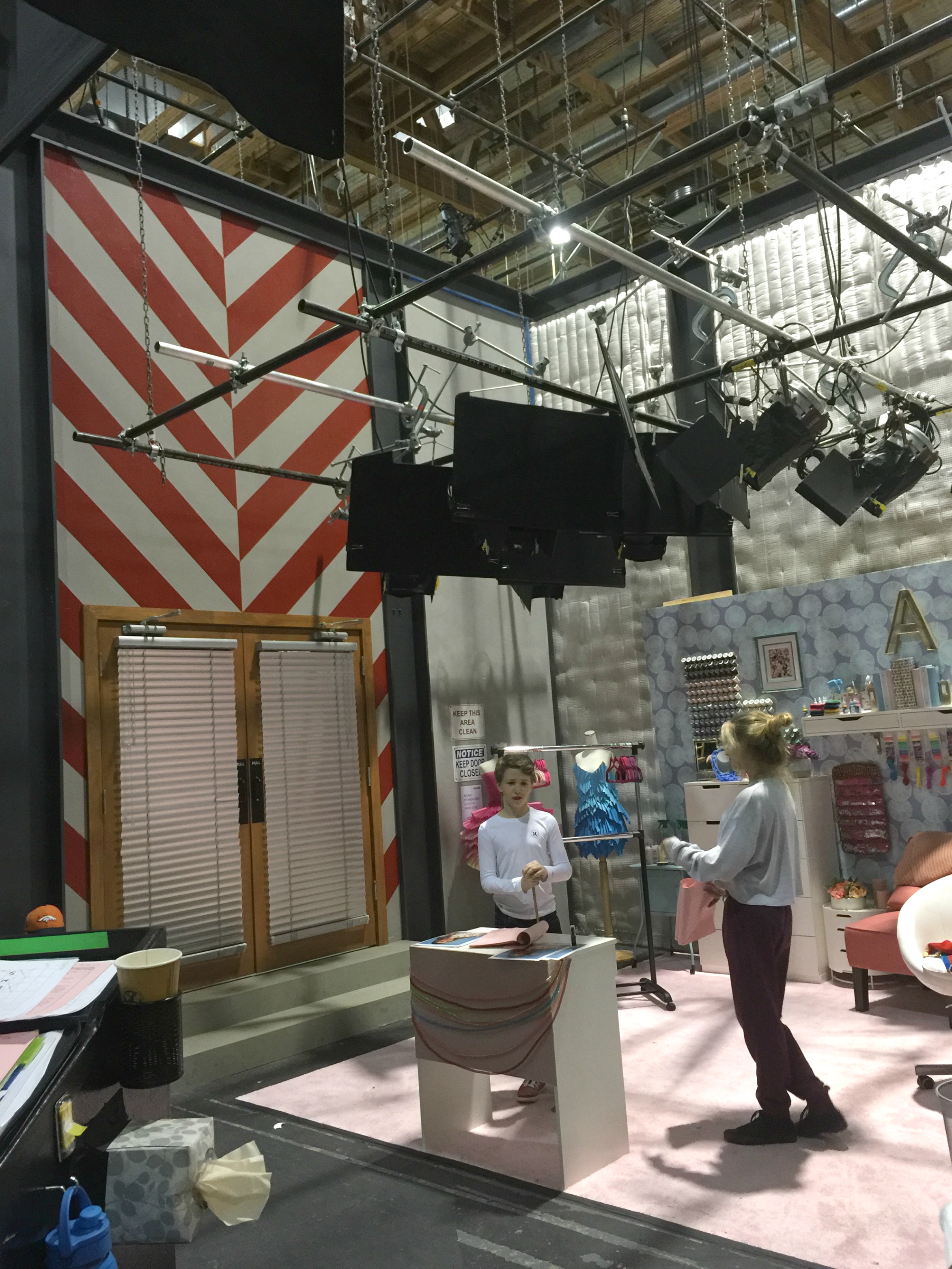 While I was in LA for the Finding Dory Event I was able to get a sneak peek of the upcoming season during the Bizaardvark set visit.