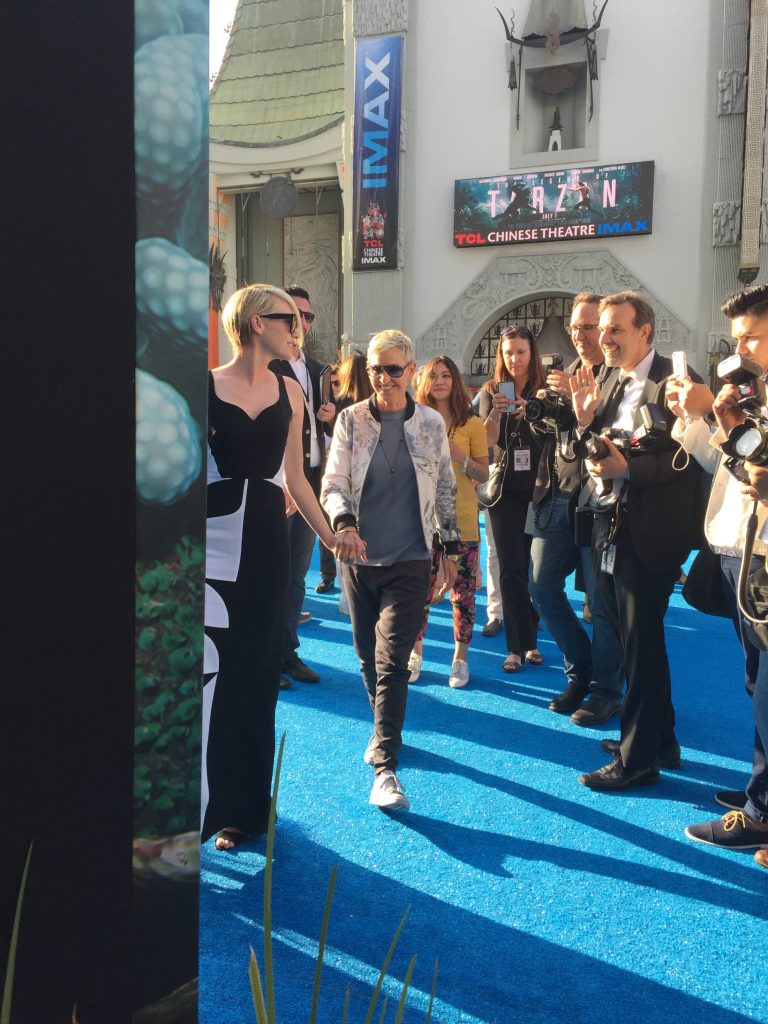 Ellen DeGeneres on the Finding Dory Red Carpet. Find out what happened at the Finding Dory Red Carpet Premiere. Plus see what we think of the new Finding Dory movie.